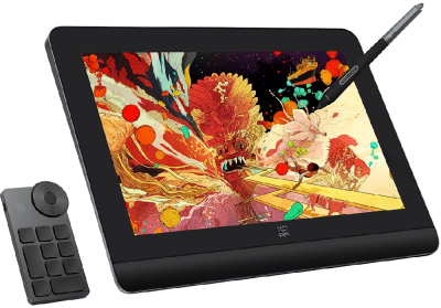 Графический планшет-монитор XPPen Artist Pro 14 USB Type-C/USB/HDMI черный