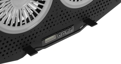 Подставка для ноутбука Digma D-NCP180-2x110RGB 2x черный