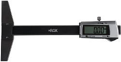 Штангенглубиномер нониусный RGK SCG-100 черный пластиковый футляр (756945)