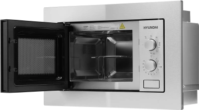Микроволновая печь Hyundai HBW 2030 IX 20л. 800Вт нержавеющая сталь (встраиваемая)