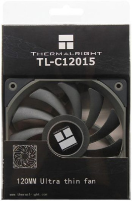 Вентилятор для корпуса Thermalright TL-C12015 120х120x15 черный 4-pin 24.1дБ Ret