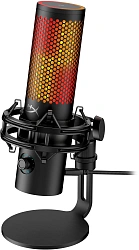 Микрофон проводной HyperX QuadCast 2 S черный