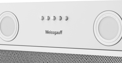 Вытяжка встраиваемая Weissgauff Box 452 White белый управление: кнопочное (1 мотор)