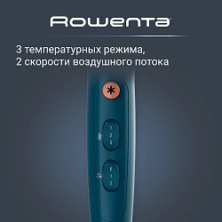 Фен Rowenta CV5706F0 2200Вт синий/черный (1830008149)