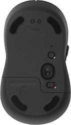Мышь Logitech M650 графитовый оптическая 4000dpi беспров. BT/Radio USB 4but (910-006259)