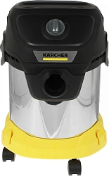 Строительный пылесос Karcher KWD 3 S V-15/4/20 AE *EU 1000Вт (уборка: сухая/сбор воды/выдув) желтый