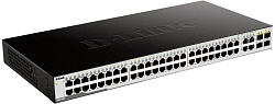 Коммутатор D-Link DGS-1052/A 48x1Гбит/с 4xКомбо(1000BASE-T/SFP) неуправляемый