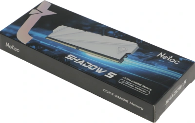 Память DDR4 8GB 3600MHz Netac NTSSD4P36SP-08W Shadow S RTL PC4-28800 CL18 DIMM 288-pin 1.35В Intel с радиатором Ret