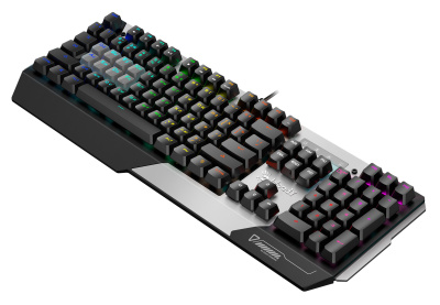 Клавиатура A4Tech Bloody B865N механическая серый/черный USB for gamer LED