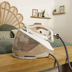 Парогенератор Tefal Pro Express Eco GV9E22E0 2200Вт коричневый/белый