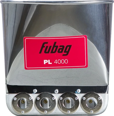 Ковш штукатурный Fubag Hopper PL4000 620л/мин соп.:1.8мм бак:4л серебристый
