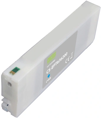 Картридж струйный Cactus CS-EPT636200 T6362 голуб.пигм. (700мл) для Epson Stylus PRO 7700/7890/7900/9700 с чипом