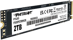 Накопитель SSD Patriot PCIe 3.0 x4 2TB P320P2TBM28 P320 M.2 2280