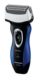 Бритва сетчатая Panasonic ES6002 реж.эл.:3 питан.:аккум. черный/синий
