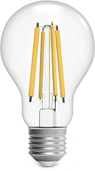 Лампа филам. Gauss Filament 18Вт цок.:E27 груша 220B св.свеч.бел.теп. (упак.:10шт) (102902118)