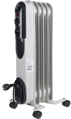 Радиатор масляный Ресанта ОМПТ- 5Н 1000Вт белый