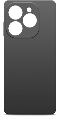 Чехол (клип-кейс) BoraSCO для Tecno Spark Go 2024 Silicone Case черный (72719)