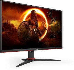 Монитор AOC 27" Gaming 27G2SAE черный/красный VA LED 16:9 HDMI M/M матовая 350cd 178гр/178гр 1920x1080 165Hz FreeSync Premium VGA DP FHD 4.63кг