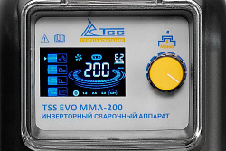 Сварочный аппарат ТСС EVO MMA-200 инвертор MMA DC/TIG DC 4.96кВт
