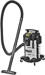 Строительный пылесос DeWalt DXV30SAPTA-QT 750Вт (уборка: сухая/сбор воды/выдув) серебристый