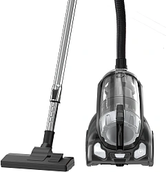 Пылесос Vitek VT-CV1230 2200Вт черный/серебристый