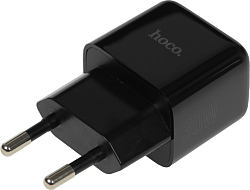 Сетевое зар./устр. Hoco N32 Glory Black 30W 3A+2A+1.5A (PD+QC+AFC) USB Type-C универсальное черный