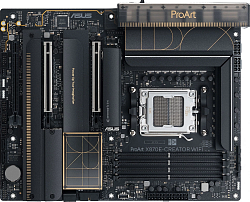 Материнская плата Asus PROART X870E-CREATOR WIFI SocketAM5 AMD X870E 4xDDR5 ATX AC`97 8ch(7.1) 1 x 10Gigabit + 1 x 2.5Gigabit RAID+HDMI+DP