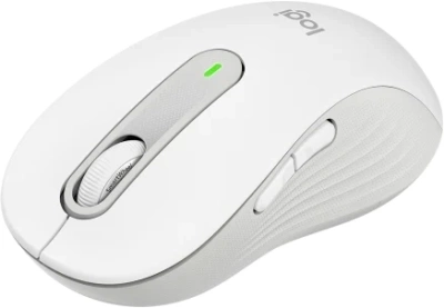 Мышь Logitech M650 L белый оптическая 4000dpi silent беспров. BT/Radio USB 5but (910-006389)