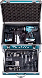 Дрель-шуруповерт Makita HP488D009 аккум. патрон:быстрозажимной (кейс в комплекте)