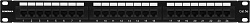 Патч-панель ITK PP24-1UC5EU-K05-G 19" 1U 24xRJ45 кат.5E UTP