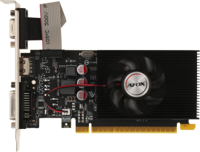 Видеокарта Afox PCI-E 3.0 AF610-2048D3L7-V6 NVIDIA GeForce GT 610 2Gb 64bit GDDR3 810/1333 DVIx1 HDMIx1 CRTx1 HDCP Ret