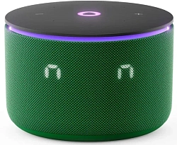 Умная колонка Yandex Станция Мини 3 Про Алиса зеленый 18W 1.0 BT/Wi-Fi (YNDX-00059GRN)