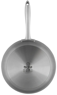 Сковорода Rondell Glisset RDA-1101 круглая 28см покрытие: TriTitan ручка несъемная (без крышки) серый