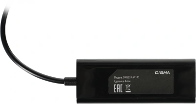 Сетевой адаптер Fast Ethernet Digma D-USB2-LAN100 USB 2.0