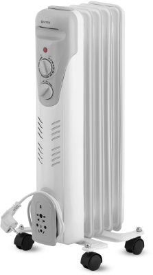 Радиатор масляный Vitek VT-1707 1000Вт белый