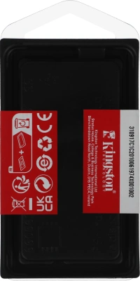 Память DDR4 16Gb 2666MHz Kingston KVR26S19S8/16 VALUERAM RTL PC4-21300 CL19 SO-DIMM 260-pin 1.2В single rank Ret