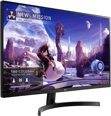 Монитор LG 27" 27QN600-B черный IPS LED 16:9 HDMI матовая 1000:1 350cd 178гр/178гр 2560x1440 75Hz DP 2K 5.7кг