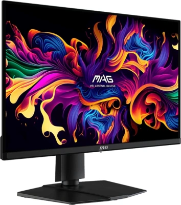 Монитор MSI 26.5" Mag 271QP QD-OLED X28 черный QD OLED LED 0.03ms 16:9 HDMI M/M матовая HAS Piv 1500000:1 250cd 178гр/178гр 2650x1440 280Hz DP Quad 2K (1440p) 8кг