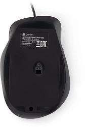 Мышь Оклик 504M черный/серый оптическая 3600dpi silent USB 6but (2004741)