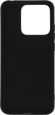 Чехол (клип-кейс) BoraSCO для Xiaomi Redmi 10A Silicone Case черный (70445)