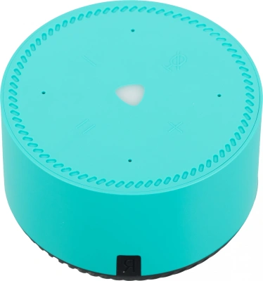 Умная колонка Yandex Станция Лайт Алиса бирюзовый 5W 1.0 BT 10м (YNDX-00025G)