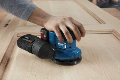 Эксцентриковая шлифмашина Bosch GEX 185-Li D125мм аккум. (06013A5020)