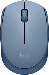 Мышь Logitech M171 голубой оптическая 1000dpi беспров. USB для ноутбука 2but (910-006866)