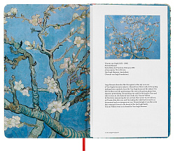 Блокнот Moleskine LIMITED EDITION VAN GOGH MUSEUM SKARTQP063VANGOGH Large 130х210мм 104стр. нелинованный твердая обложка светло-зеленый
