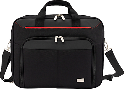 Сумка для ноутбука 15.6" Digma HC-212 черный/красный полиэстер (HC212BKR)
