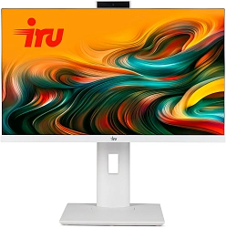 Моноблок IRU Tactio 23IW 23.8" Full HD i5 1235U (1.3) 16Gb SSD512Gb Iris Xe Windows 11 Pro GbitEth WiFi BT 120W Cam белый 1920x1080 (RUS)