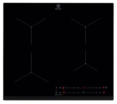 Индукционная варочная поверхность Electrolux EIS62443 черный