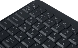 Клавиатура Logitech K250 графитовый беспроводная BT slim Multimedia (920-013452)