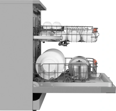 Посудомоечная машина Weissgauff DW 998 Touch Inverter Dual Fan Dry нержавеющая сталь (полноразмерная)