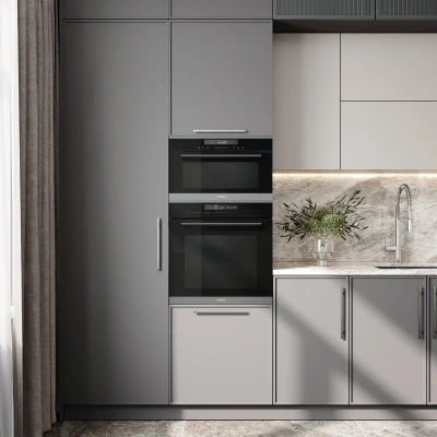 Духовой шкаф Электрический Korting OKB 1350 GNBX Steam черный